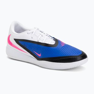 Herren-Fußballschuhe Nike Phantom 6 Low Academy IC racer blue/white/pink blast