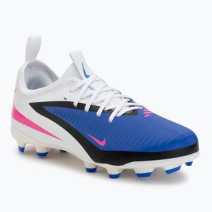 Kinder-Fußballschuhe Nike Phantom 6 Low Academy FG/MG Jr racer blue/white/pink blast