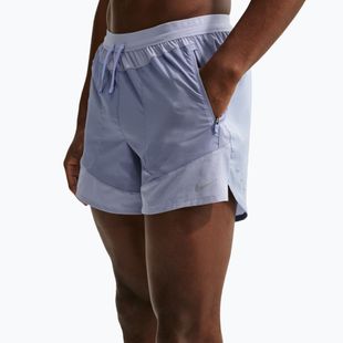 Herren-Shorts Nike Stride Dri-Fit Brief-Lined 5" Iron Purple/Indigo Haze
