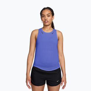 Damen-Laufsinglet Nike AeroSwift Dri-Fit ADV Singlet sapphire/black
