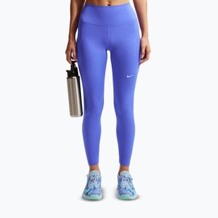 Trainingstights Damen Nike One High-Waisted 7/8 sapphire/white