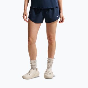 Damen Trainingsshorts Nike One midnight navy/white
