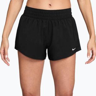 Damen-Shorts Nike One Dri-Fit 3" black/white