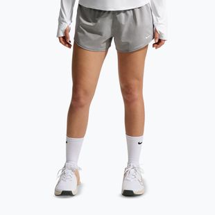 Damen-Shorts Nike One Dri-Fit 3" smoke grey/heather/white