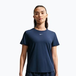 Damen-Trainingsshirt Nike One Classic midnight navy/white
