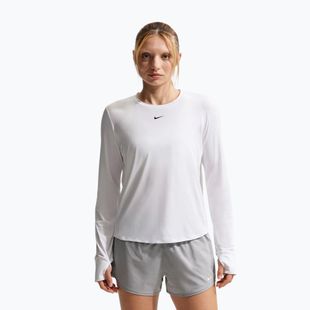 Trainings-Longsleeve Nike One Classic Dri-Fit white/black