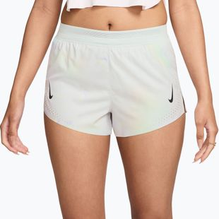 Damen-Laufshorts Nike AeroSwift Dri-Fit ADV Mid-Rise Brief Lined 3" off white/white/black