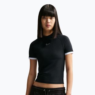 Damen-T-Shirt Nike Gloss Fitted Top black