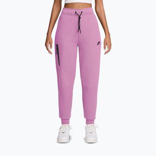 Damenhose Nike Sportswear Tech Fleece Mid-Rise light magenta/black