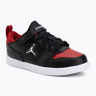 Kinderschuhe Jordan Court Connect Low black/gym red/white