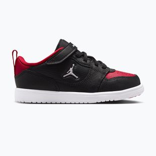 Kinderschuhe Nike Jordan Court Connect Low black/gym red/white