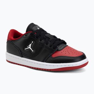 Schuhe Jordan Court Connect Low black/gym red/white