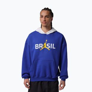Herrenpullover  Jordan Brooklyn Fleece old royal/white