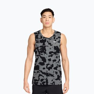 Trainings-T-Shirt Herren Nike Hyverse Dri-Fit TT smoke grey/black/white