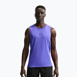 Trainings-T-Shirt Herren Nike Pro Training Dri-Fit persian violet/black