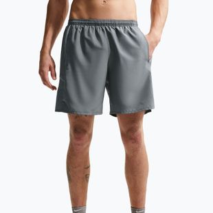 Herren-Laufshorts Nike Miler Dri-Fit Brief Lined7" smoke grey/smoke grey