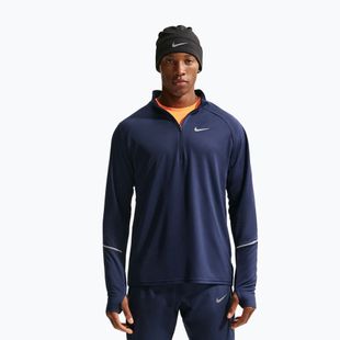 Laufsweatshirt für Herren Nike Miler Dri-Fit UV 1/2 Zip midnight navy