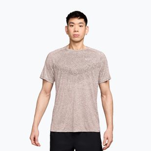 Laufshirt für Herren Nike Stride ADV silt red