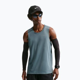 Herren-Laufshirt Nike Miler Dri-Fit mineral slate