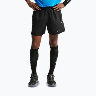 Herren-Shorts Nike Miler Dri-Fit Brief Lined 5" black/black