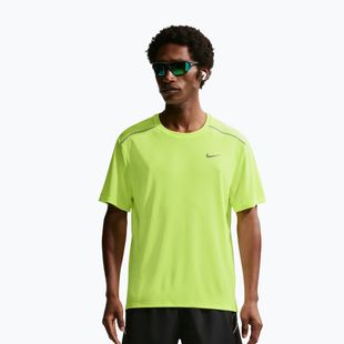 Herren-Laufshirt Nike Miler Dri-Fit UV volt ice