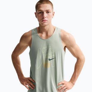 Herren-Laufshirt Nike Stride Dri-Fit ADV jade horizon/linen