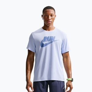 Herren-Laufshirt Nike Miler Dri-Fit UV hydrogen blue/lapis