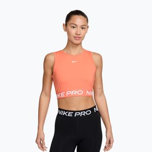 Damentrainingstop Nike Pro Dri-Fit crimson bliss/white