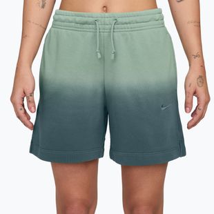 Damen-Shorts Nike Sportswear Phoenix Fleece Mid-Rise steam/mineral slate