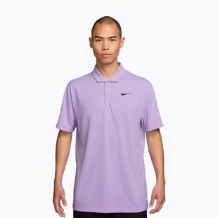Herren-Tennisshirt Nike Court Dri-Fit Polo Solid violet mist/black