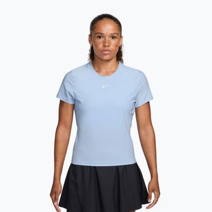 Damen-Tennisshirt Nike Victory Dri-Fit hydrogen blue/white