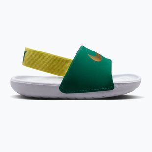 Kinder-Badeschuhe Nike Kawa malachite/sonic yellow