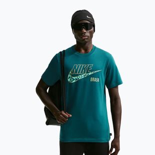 Herren-Fußballtrikot Nike Brazil Soccer geode teal