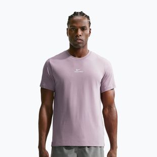 Trainings-T-Shirt Herren Nike Pro Dri-Fit light violet ore/white
