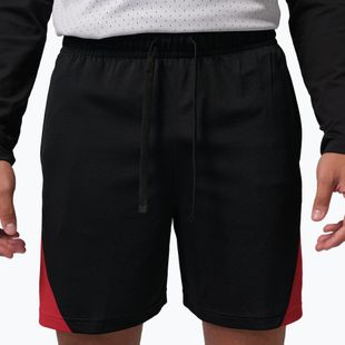 Herren-Basketballshorts  Jordan Sport Dri-Fit black/gym red/white
