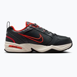 Herren Trainingsschuhe Nike Air Monarch IV dark smoke grey/picante red/black