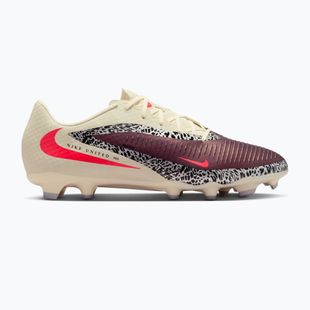 Herren-Fußballschuhe Nike United Phantom 6 Low Academy MG burgundy crush/fossil/university red