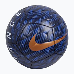 Fußball Nike Academy France blackened blue/game royal size 5