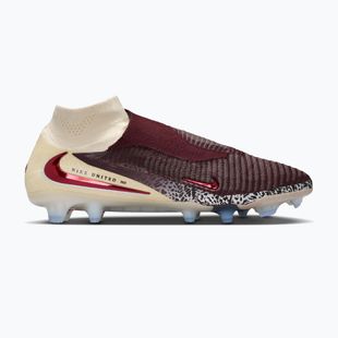 Herren-Fußballschuhe Nike United Phantom 6 High Elite FG burgundy crush/fossil/university red