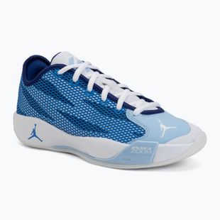 Herren-Basketballschuhe  Jordan Luka 77 white/signal blue/psychic blue
