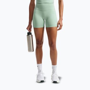 Damen-Shorts Nike One High-Waisted Biker 5" steam/white