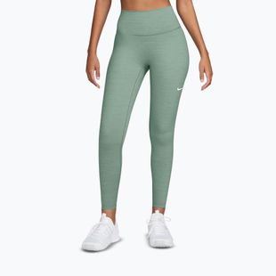 Damenleggings Nike One Seamless Front High-Waisted steam/white