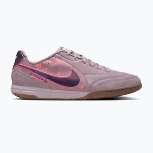 Herren-Fußballschuhe Nike Tiempo Streetgato PRM IC light violet ore/gum dark brown/peony