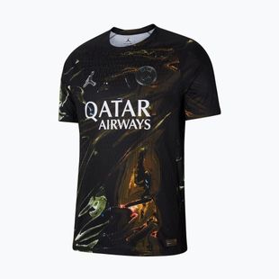 Herren-Fußballtrikot Nike Paris Saint-Germain 2025/26 Match black/white/black
