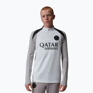 Herren-Fußball-Longsleeve Nike Paris Saint-Germain Strike Drill Top SE white/atmosphere grey/black/black