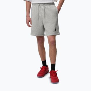 Herren-Shorts Jordan Fleece grey heather/black