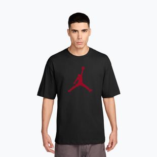 Herren T-Shirt Nike Jordan black/gym red