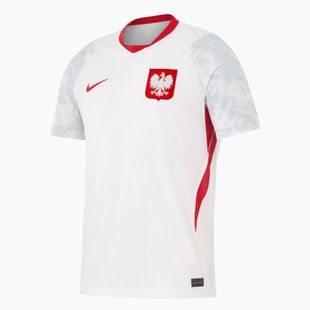 Herren-Fußballtrikot Nike Dri-Fit Poland Stadium Home 2026 white/field silver