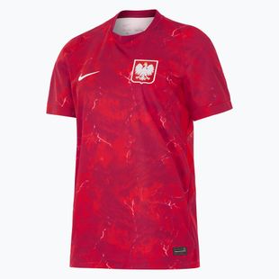 Damen-Fußballtrikot Nike Dri-Fit Poland Stadium Away 2026 noble red/sport red