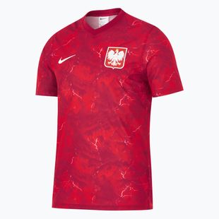 Herren-Fußballtrikot Nike Dri-Fit Poland Away 2026 noble red/sport red